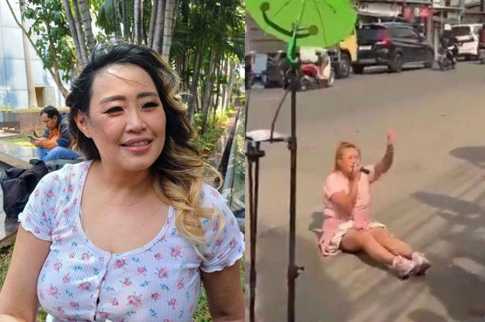 Detik-detik Pinkan Mambo Diusir Dishub saat Ngamen di Pinggir Jalan, Arya Khan Panik Bereskan Alat