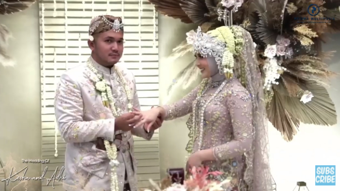 SAH Kesha Ratuliu dan Adhi Permana Resmi Menikah, Ijab Kabul Lancar, Intip Mas Kawinnya