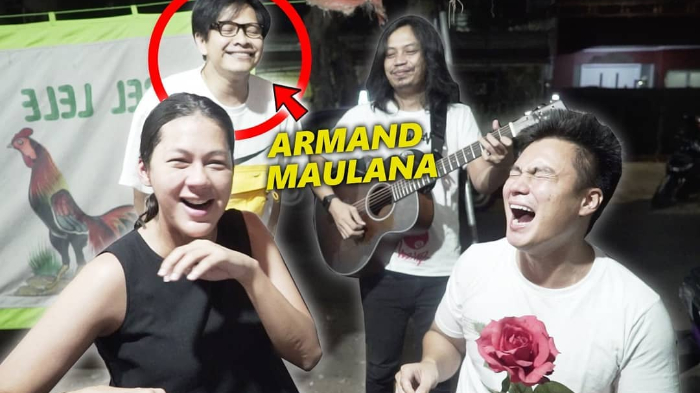 Balas Beri Kejutan Hadiah Anniversary, Baim Wong Ajak Paula Verhoeven ke Warung Pecel Ayam