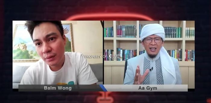 UCAPAN Aa Gym Mendadak Buat Baim Wong Takut, Suami Paula Verhoeven Pilih Berhati-hati: Jadi Tamparan