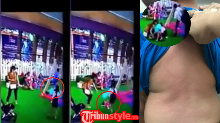 Viral! Bapak Tendang Bocah Laki-Laki Main Ayunan Banjir Nyinyir Karena Tak Bisa Jaga Anaknya!