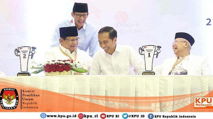 TERBARU Hasil Real Count KPU Pilpres 2019 Jokowi vs Prabowo Rabu Pagi Hari Ini 24 April 07.45 WIB