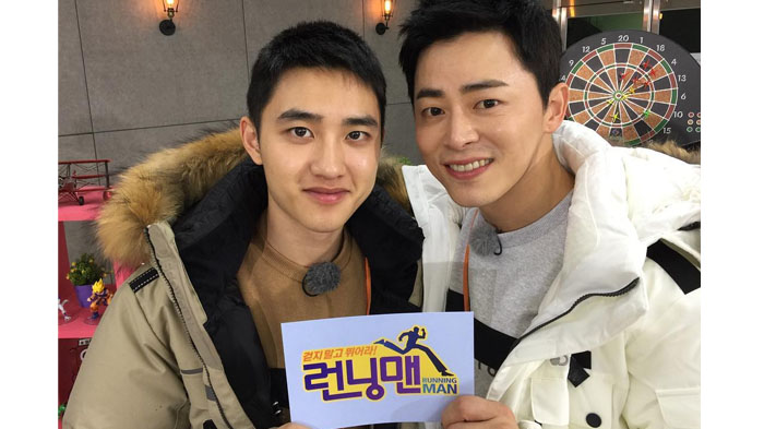 Running Man - SBS Rilis Kemesraan Para Member-nya dengan D.O EXO dan Jo Jung Suk