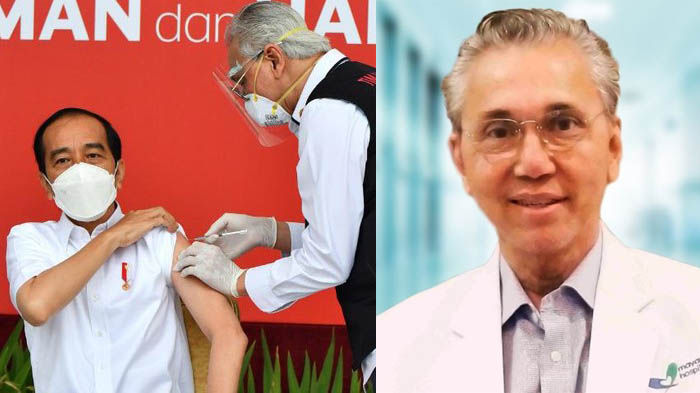 Fakta-fakta Dokter Abdul Muthalib, Sempat Gemetaran saat Suntikkan Vaksin Perdana Ke Presiden Jokowi