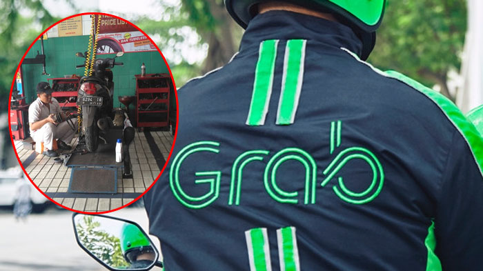 Driver Grab Turun dari Motor Langsung Dikasih Kotak sama Mbak Kasir, Dia Bengong, Ternyata. . .