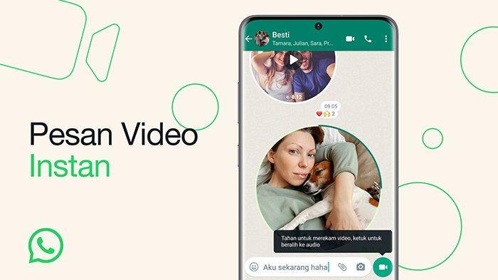 Tips WhatsApp - Tutorial Menggunakan Fitur Pesan Video Instan di WA, Mirip dengan Voice Note