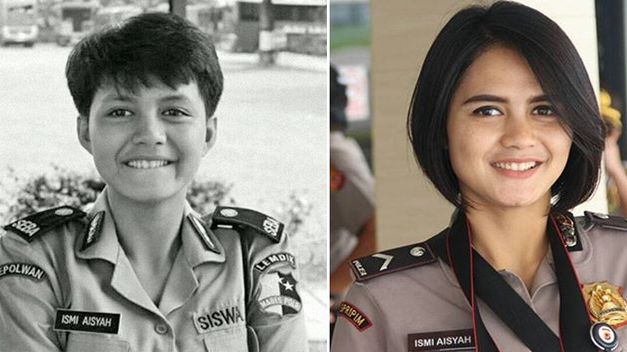Transformasi Bripda Ismi Aisyah dari SD Hingga Sekarang, Bukti Kalau Cantik Itu Butuh Proses!