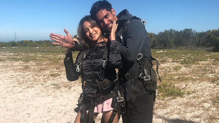 Perjuangan Richard Kyle Demi Jessica Iskandar yang Lakukan Falling Star Challenge, Sampai Kayak Gini