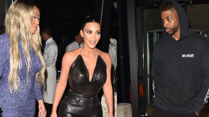 Kim Kardashian Betemu Mantan Khloe Kardashian, Tristan Thompson Saat Makan Malam Bersama La La
