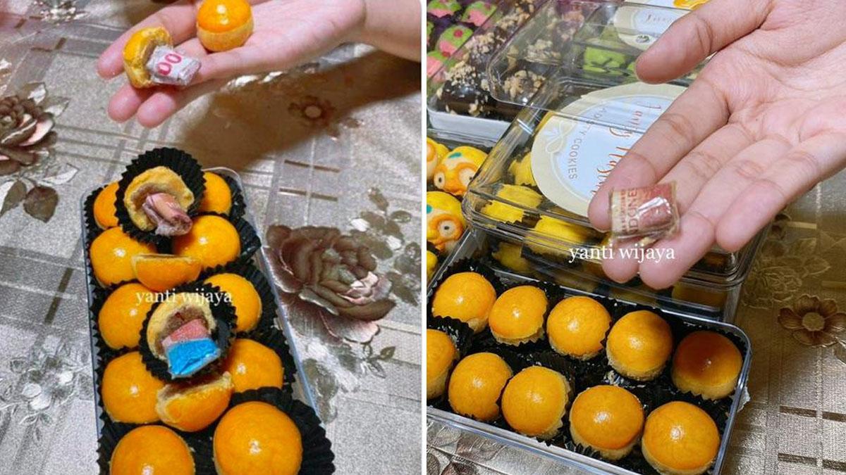 VIRAL Kue Nastar Isi THR Uang Rp 200.000, Khusus untuk Keluarga, Ada yang Siap Datang Bawa Kresek