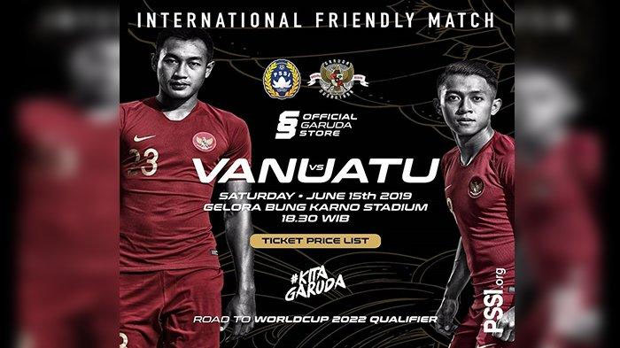 MALAM INI Live Streaming Timnas Indonesia vs Vanuatu - Siaran Langsung di RCTI 18.30 WIB