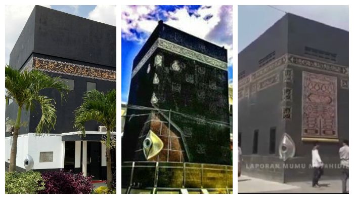 MASYA ALLAH! Penampakan Masjid Mirip Ka'bah di Makassar, Bandung, Subang, Berasa di Tanah Suci