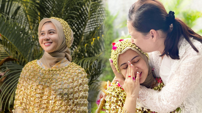 Haru, Momen Siraman Kesha Ratuliu Jelang Menikah dengan Adhi Permana, Tangis Mona Ratuliu Pecah