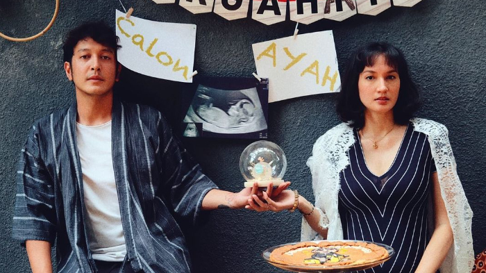Nadine Chandrawinata Umumkan Kehamilan Pertama di Ulang Tahun Dimas Anggara: 'Dirgahayu Calon Ayah'
