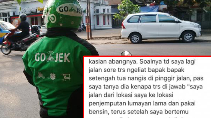Aduh, Cewek Ini Bertemu Driver Ojek sedang Nangis di Pinggir Jalan, Kisah Menyedihkan pun Terungkap!