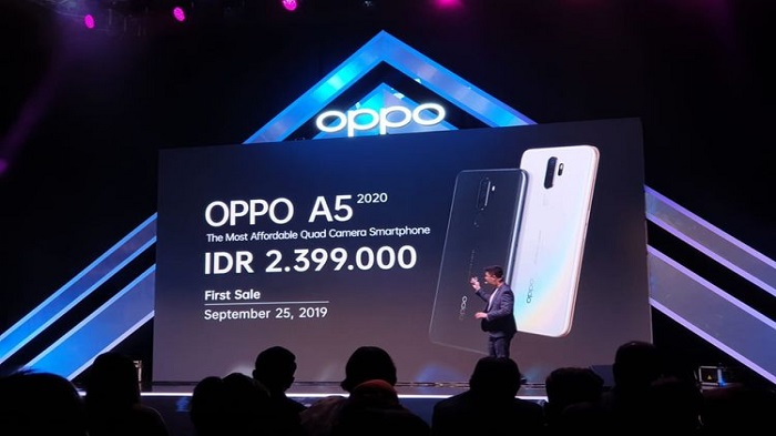 Penampakan, Harga dan Spesifikasi Lengkap Oppo A5 2020, Siap Kejar Pasar Realme 5 dan Redmi Note 7
