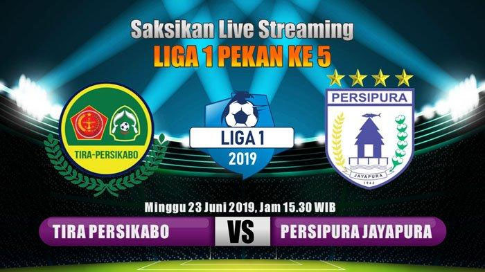 Live Streaming PS Tira Persikabo vs Persipura 15.30 WIB Liga 1 2019, Tak Ditayangkan di TV Nasional