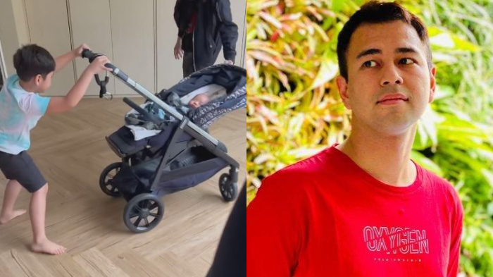 KETAR-KETIR Raffi Ahmad, Rafathar Lakukan Ini saat Momong Rayyanza, Suami Nagita: Allahu Akbar