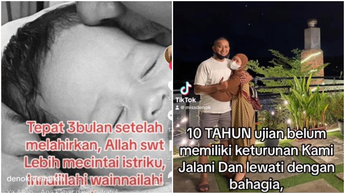 TANGIS Pilu Suami 10 Tahun Berjuang Akhirnya Berhasil Punya Anak, Tapi 3 Bulan Kemudian Istri Wafat