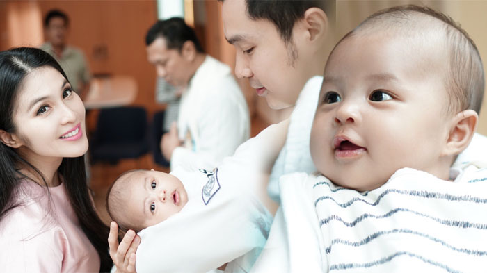 Dikira Tak Bisa Menangis karena Lebih Sering Terlihat Ceria, Begini Wajah Mewek Putra Sandra Dewi