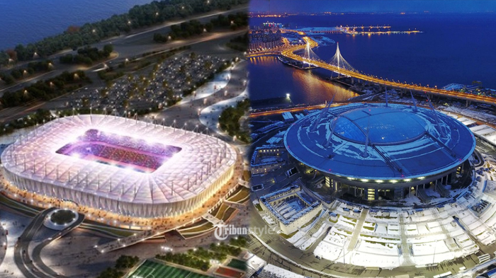 12 Stadion yang Akan Digunakan dalam Piala Dunia 2018 di Rusia, SUGBK Tak Kalah dari No 2!