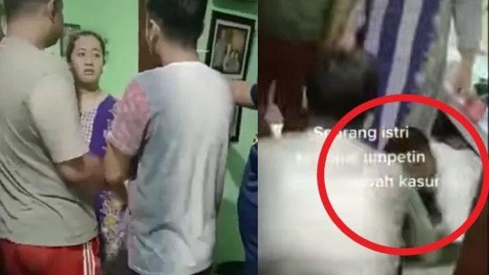 VIRAL Suami Gerebek Istrinya Selingkuh, Pria Selingkuhan Sembunyi di Kolong Kasur : Bikin Malu!