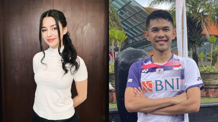 Digosipkan Pacaran, Susan Sameh Beri Buket Bunga dan Kalung Bunga Untuk Pebulu Tangkis Fajar Alfian