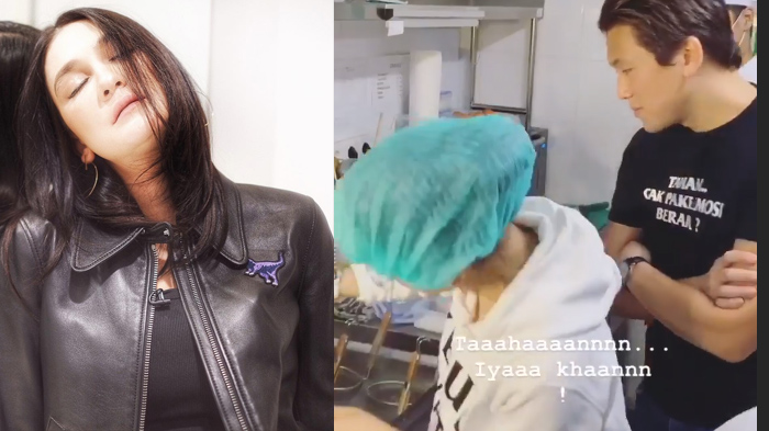 Syahrini Masak Untuk Reino Barack, Luna Maya Asyik Makan Bareng Geng Jomblo