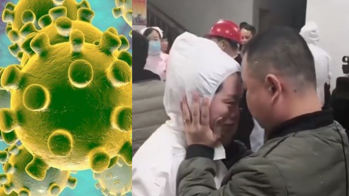 Tangis Pecah Pria Lepas Istrinya Pergi Sebagai Perawat Relawan Virus Corona: 'Aku Mencintaimu'