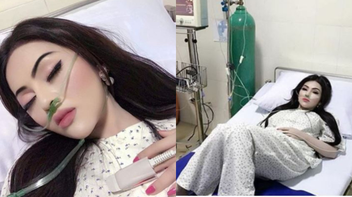 VIRAL Terbaring Sakit & Pakai Infus, Wanita Ini Dandan Super Cantik Saat Sang Pacar Mau Jenguk