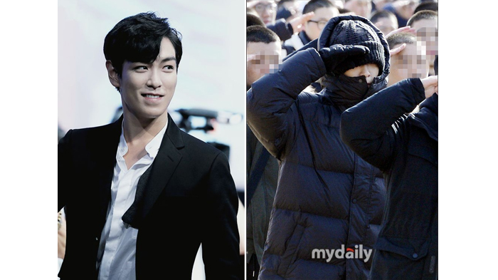 T.O.P Wajib Militer - Begini Penampilan Rapper BIG BANG Saat Memasuki Kamp Pelatihan