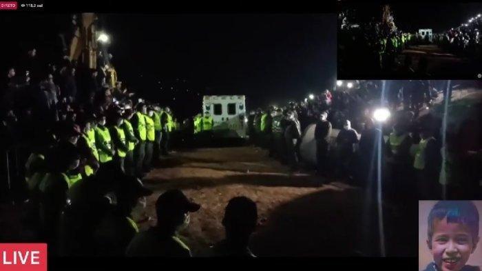 PEMYELAMATAN Dramatis Bocah 5 Tahun Terjebak di Sumur 30 M Selama 4 Hari di Maroko, Berakhir Miris