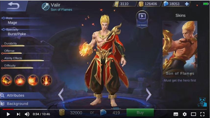Valir Mobile Legends – Penyihir Api Terbaru Keluaran Moonton, 4 Skillnya Sangat Mematikan!