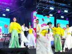 Kecapekan Nyanyi 5 Lagu Tanpa Jeda, Dewi Perssik Lemas dengan Infus di Tangan: Harus Dipanasi Dulu