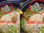 GERAM Temukan Silet di Mienya, Pelanggan Protes di Medsos, Reaksi Pemilik Restoran: Saya Tuntut!