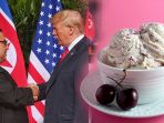 Ini Menu Makan Siang Donald Trump dan Kim Jong Un, Dari Es Krim Haagen Dazs hingga Nasi Goreng!