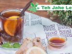 Resep Teh Jahe Lemon, Hangat-Hangat Nikmat Buat Di Kala Hujan!