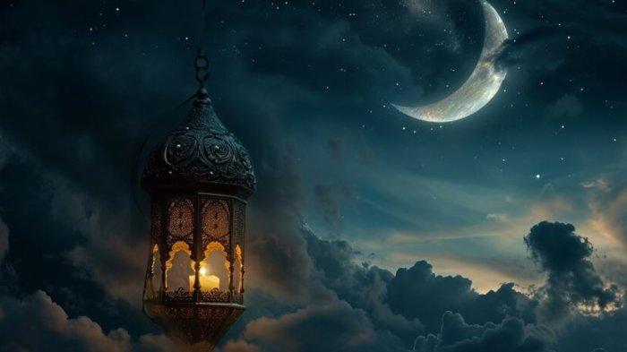 JADWAL IMSAKIYAH - Gambar hasil olahan Ai menunjukkan ilustrasi Imsakiyah di bulan Ramadan, diunggah Senin (10/3/2025).