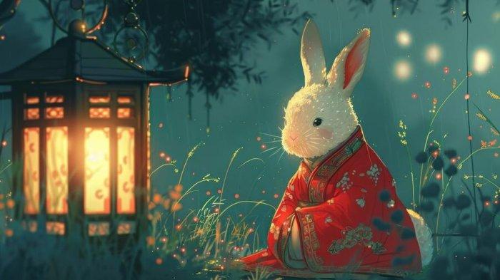 Ilustrasi Shio Kelinci.