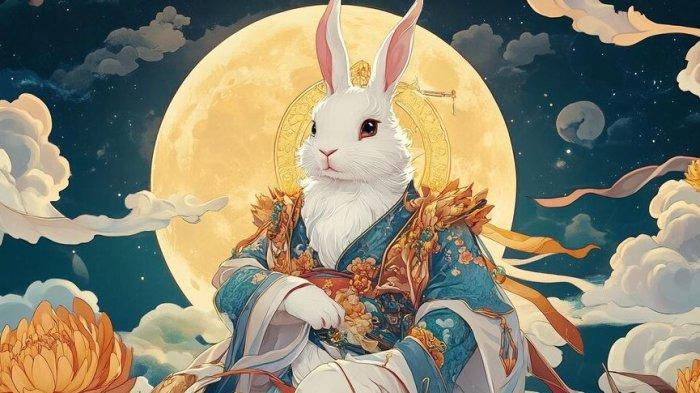 Ilustrasi Shio Kelinci.