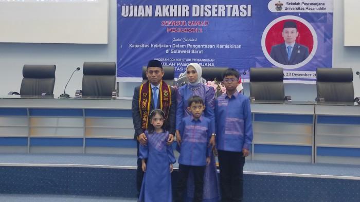 Ujian Doktor Syamsul Samad di Unhas