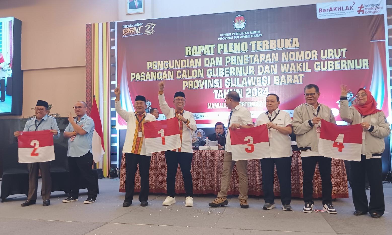 4-Paslon-Gubernur-dan-Wakil-Gubernur-Sulbar-usai-mencabut-nomor-urut.jpg