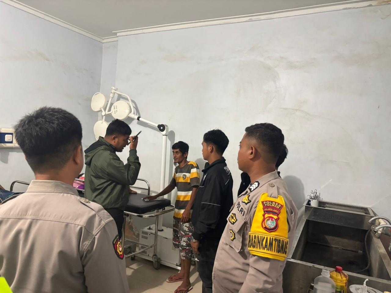 Tiba-tiba Berlari ke Badan Jalan Balita 4 Tahun di Paku Polman Ditabrak Pemotor