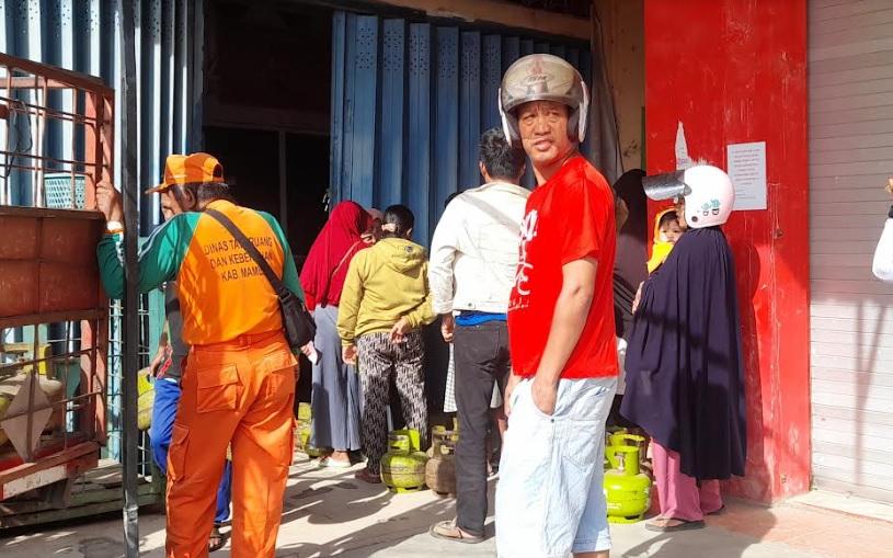 Disdag Mamuju Sebut Tabung Langka Karena Mobil Distribusi di SPBE Papalang Rusak