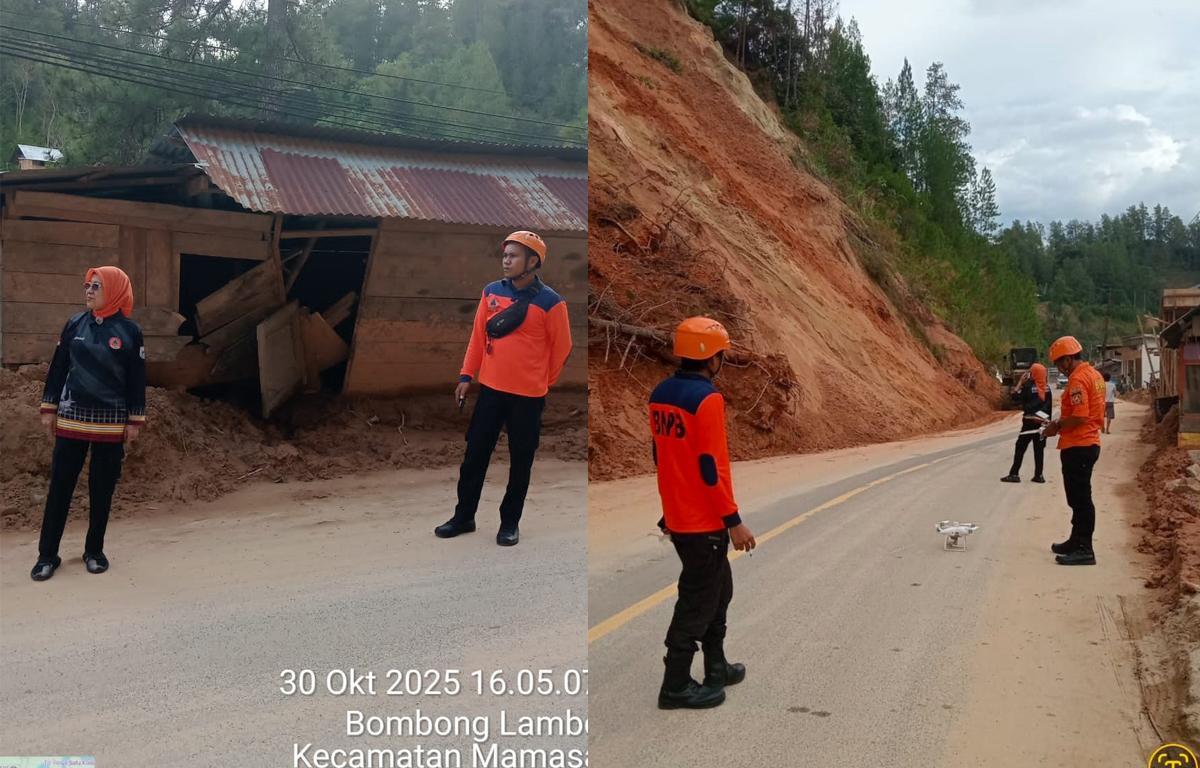 BPBD Sulbar Tingkatkan Kewaspadaan Hadapi Cuaca Ekstrem dan Hidrometeorologi Basah