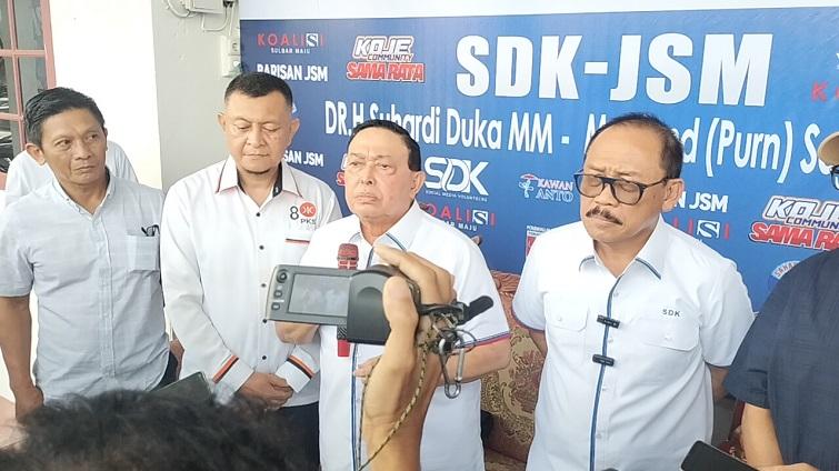 Road Show di Polman, Bacagub SDK-JSM Segera Bentuk Tim Pemenangan di 6 Kabupaten