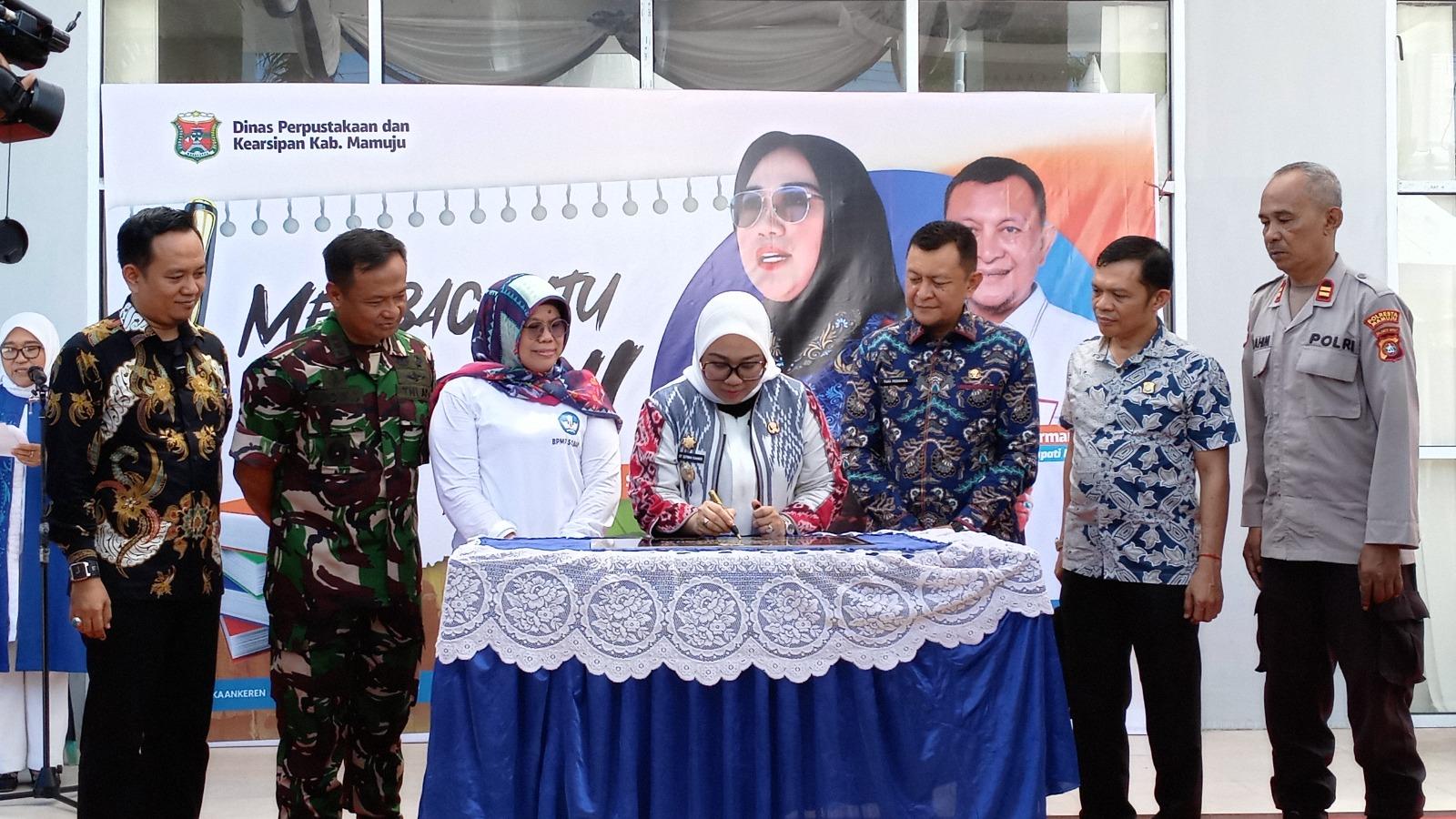 Gedung Perpustakaan & Kearsipan Mamuju Diresmikan, Akan Jadi Pusat Peradaban Baru