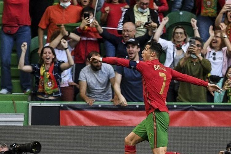 Bara Semangat Ronaldo untuk Timnas Portugal di Piala Dunia 2022, Sampai Mana Ya?
