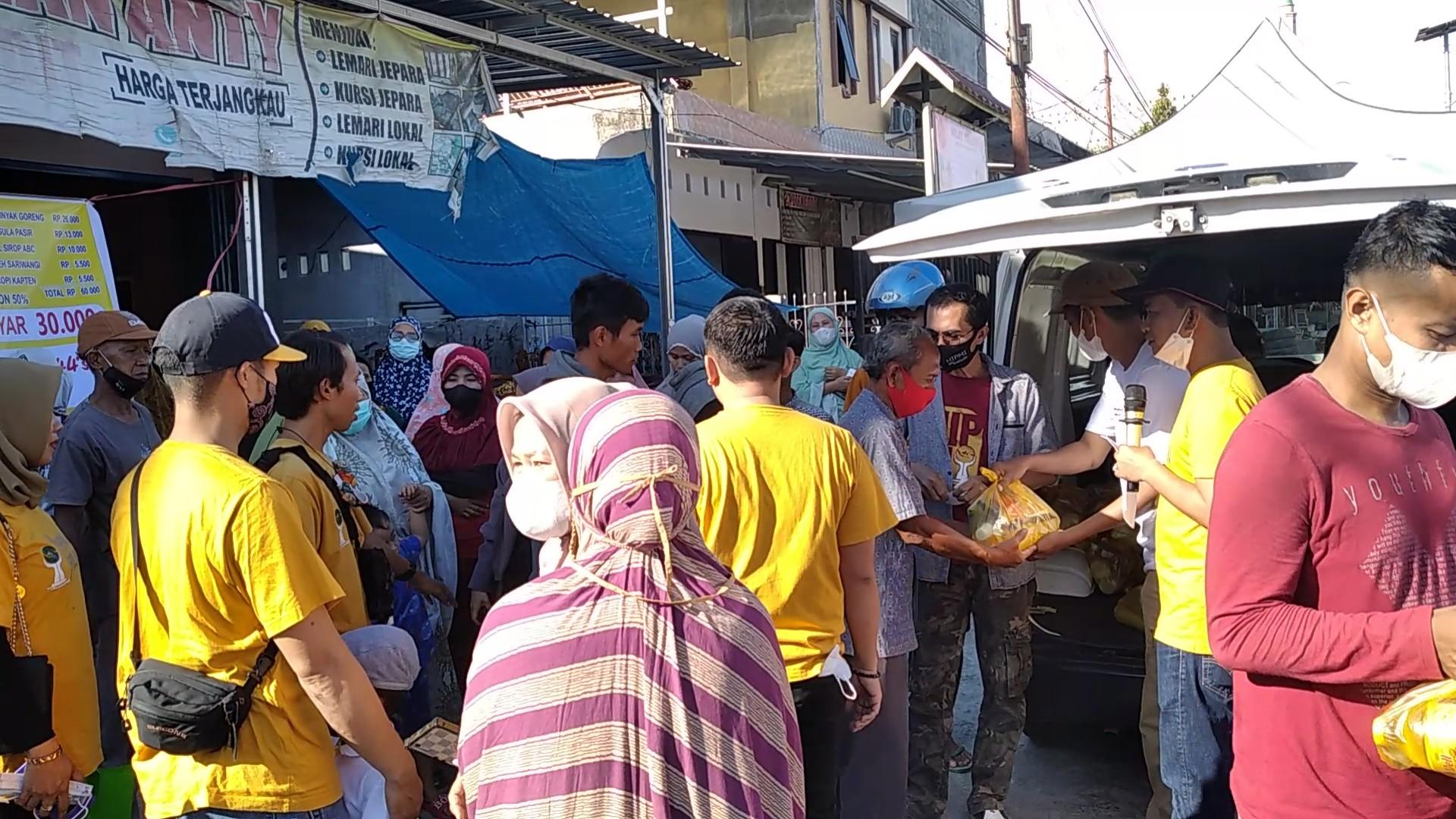 Pasar Sembako Murah HIPMI Polman di Wonomulyo, Masyarakat Dapat Subsidi Belanja 50 Persen