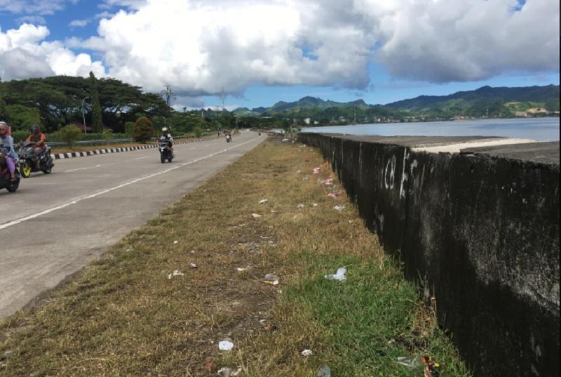 Jalan Arteri Mamuju Kotor Lagi Sepekan Usai Kunjungan Presiden Jokowi